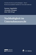 Cover Nachhaltigkeit im Unternehmensrecht