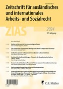 Cover Zeitschrift für ausländisches und internationales Arbeits- und Sozialrecht