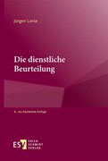 Cover Die dienstliche Beurteilung