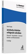 Cover Juristische Arbeiten erfolgreich schreiben