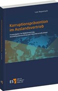 Cover Korruptionsprävention im Auslandsvertrieb