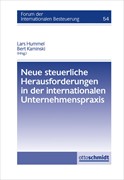 Cover Neue steuerliche Herausforderungen in der internationalen Unternehmenspraxis
