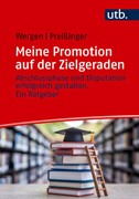 Cover Meine Promotion auf der Zielgeraden