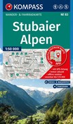Cover KOMPASS Wanderkarte 83 Stubaier Alpen 1:50.000