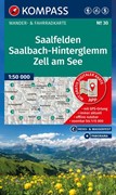 Cover KOMPASS Wanderkarte 30 Saalfelden, Saalbach-Hinterglemm, Zell am See 1:50.000