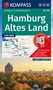 Cover KOMPASS Wanderkarte 726 Hamburg, Altes Land 1:50.000