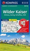 Cover KOMPASS Wanderkarte 134 Wilder Kaiser, Ellmau, Going, Scheffau, Söll 1:25.000