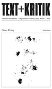 Cover Nature Writing