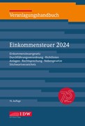 Cover Veranlagungshandbuch Einkommensteuer 2024, 76. Auflage