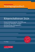 Cover Veranlagungshandbuch Körperschaftsteuer 2024, 75. Auflage