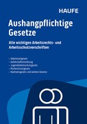 Cover Aushangpflichtige Gesetze
