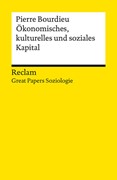 Cover Ökonomisches Kapital, kulturelles Kapital, soziales Kapital