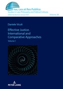 Cover Effective Justice. International and Comparative Approaches