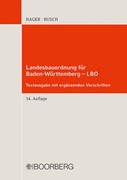 Cover Landesbauordnung für Baden-Württemberg - LBO
