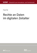 Cover Rechte an Daten im digitalen Zeitalter