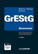 Cover Grunderwerbsteuergesetz