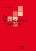 Cover Die Rechtsantragstelle in Zivilsachen