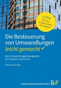 Cover Die Besteuerung von Umwandlungen – leicht gemacht