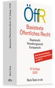Cover Basistexte Öffentliches Recht: ÖffR