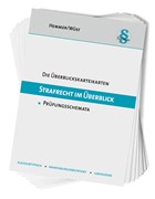 Cover Die Karteikarten Strafrecht im Überblick