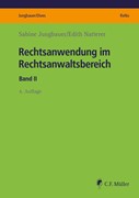 Cover Rechtsanwendung im Rechtsanwaltsbereich • Band II