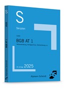Cover Skript BGB AT 1