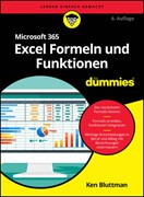 Cover Microsoft 365 Excel Formeln und Funktionen für Dummies