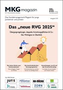 Cover Fachinfo-Magazin MkG • Ausgabe 02/2025