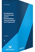 Cover Krankenhausfinanzierungsgesetz, Bundespflegesatzverordnung und Folgerecht