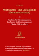 Cover Wirtschafts- und Sozialkunde (Gesamtwirtschaft) für Kauffrau für Büromanagement Kaufmann für Büromanagement (Baden-Württemberg)