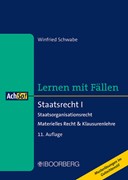 Cover Lernen mit Fällen: Staatsrecht I