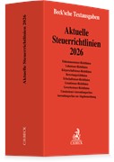 Cover Aktuelle Steuerrichtlinien 2026