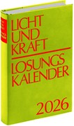 Cover Licht und Kraft/Losungskalender 2026 Buchausgabe gebunden