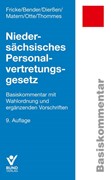 Cover Niedersächsisches Personalvertretungsgesetz