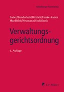 Cover Verwaltungsgerichtsordnung