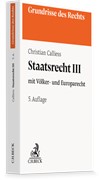 Cover Staatsrecht III