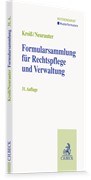Cover Formularsammlung für Rechtspflege und Verwaltung