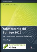 Cover SchmerzensgeldBeträge 2026