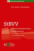 Cover StBVV • Steuerberatervergütungsverordnung