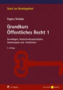 Cover Grundkurs Öffentliches Recht 1