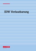 Cover IDW Prüfungshinweis: Besonderheiten der Prüfung nach § 55 Abs. 1 Satz 1 EnFG der zusammengefassten Endabrechnung eines Netzbetreibers i.Z.m. dem Erneuerbare-Energien-Gesetz für das Kalenderjahr 2024 (IDW PH 9.970.21 (01.2025))