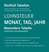 Cover Tabelle, Lohnsteuer 2025 Monat, Tag, Jahr Sonderausgabe August