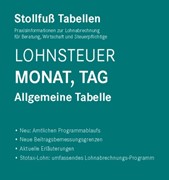Cover Tabelle, Lohnsteuer 2025 Monat, Tag Sonderausgabe August