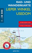 Cover Rad- und Wanderkarte Lieper Winkel, Usedom