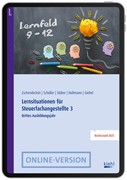 Cover Lernsituationen für Steuerfachangestellte 3 (Online Version)