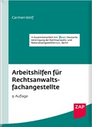 Cover Arbeitshilfen für Rechtsanwaltsfachangestellte
