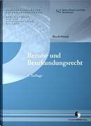 Cover Berufs- und Beurkundungsrecht