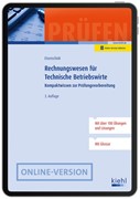 Cover Rechnungswesen für Technische Betriebswirte (Online Version)