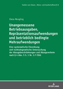 Cover Unangemessene Betriebsausgaben, Repräsentationsaufwendungen und betrieblich bedingte Mehraufwendungen