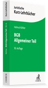Cover BGB Allgemeiner Teil
